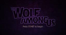 The Wolf Among Us Title Screen